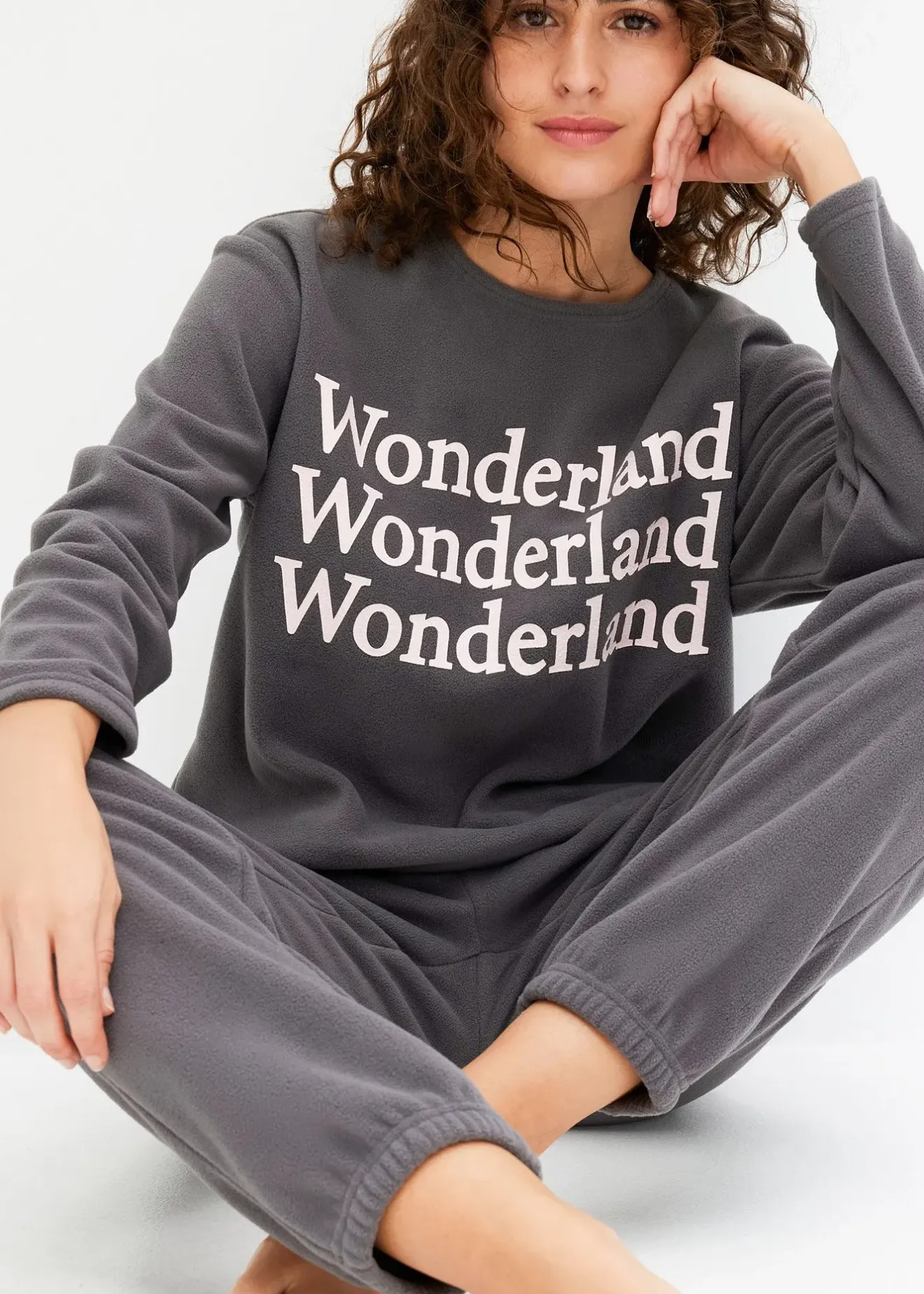 bonprix Vêtement d'intérieur en polaire|Femme Homewear|Lingerie Nuit